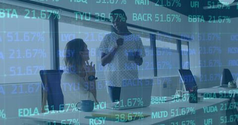 Team Discussing Data Visualization Strategy