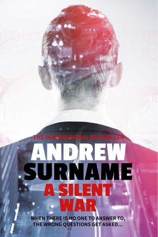 Mysterious Silhouette with Urban Cityscape for Thriller Novel - Download Free Stock Templates Pikwizard.com
