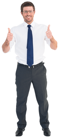 transparent businessman smiling giving thumbs up positive gesture - Download Free Stock Videos Pikwizard.com