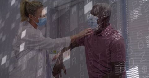 Nurse Administering Vaccine to Patient in Healthcare Clinic