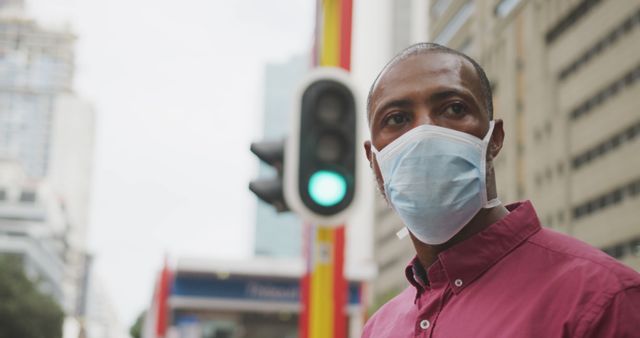 Person Wearing Face Mask on City Street during Daytime - Download Free Stock Images Pikwizard.com