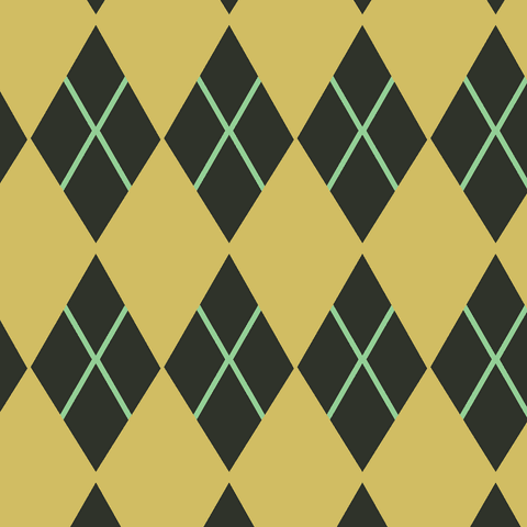 Geometric transparent background with yellow and green patterns