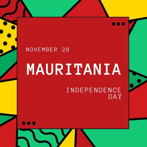 mauritania independence day celebration design and theme - Download Free Stock Templates Pikwizard.com