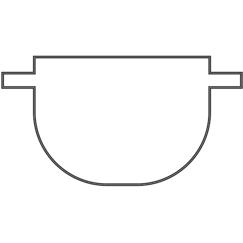 transparent cooking pot outline icon on white background - Download Free Stock Videos Pikwizard.com