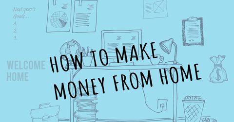 creative work-from-home money-making strategies - Download Free Stock Templates Pikwizard.com