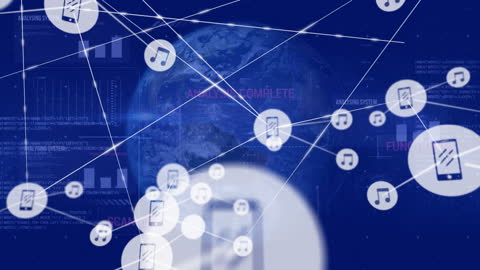 Global Digital Connections and Data Processing Interface