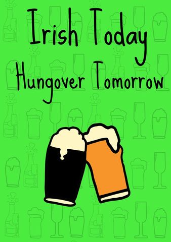 st. patrick's day celebration lively beer toast - Download Free Stock Templates Pikwizard.com