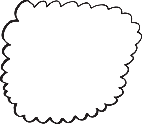 black hand-drawn speech bubble on transparent background - Download Free Stock Videos Pikwizard.com