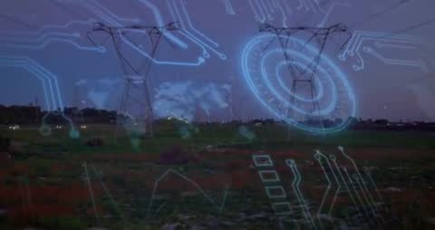 Futuristic Visualization of Power Grid Connectivity