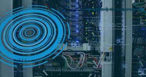 Digital Data Processing on Modern Computer Servers With 6G Concept - Download Free Stock Images Pikwizard.com