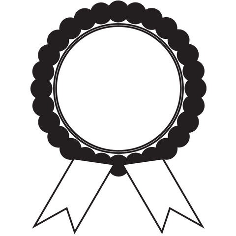 Classic Black and White Badge Illustration with Transparent Background - Download Free Stock Videos Pikwizard.com