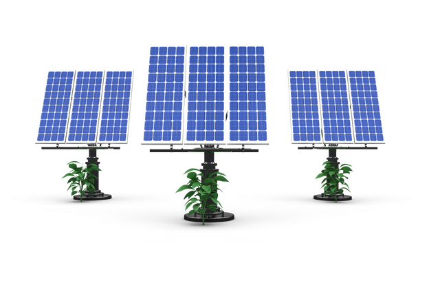 Transparent Digital Illustration of Photovoltaic Panels for Sustainability Concepts - Download Free Stock Videos Pikwizard.com