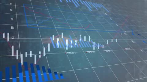 Digital Data Visualization of Financial Market Trends