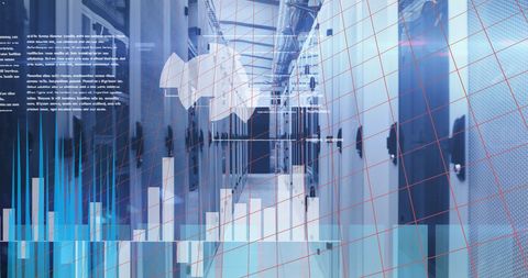 Data Processing Concepts in a High-Tech Server Room Environment - Download Free Stock Images Pikwizard.com
