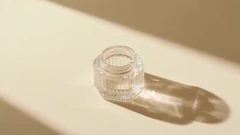 Sunbeam Filtration Through Glass: Minimalist Jar Reflection Art