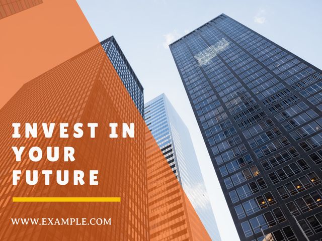 This image is perfect for financial institutions, investment companies, or real estate firms aiming to promote their services. It symbolizes growth, ambition, and future success, making it suitable for advertisements, websites, and presentations focused on growth and investments.