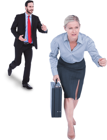 Transparent Corporate Lifestyle Concept with Determined Business Professionals - Download Free Stock Videos Pikwizard.com