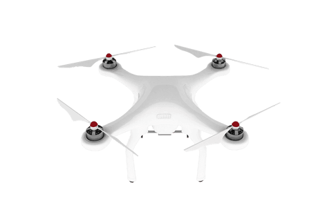 transparent drone with rotors spinning in top-down view - Download Free Stock Videos Pikwizard.com