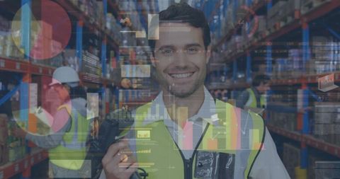 Technological Advancements in Modern Warehouse Management - Download Free Stock Images Pikwizard.com