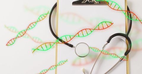 DNA Research and Medical Technology Concept - Download Free Stock Images Pikwizard.com