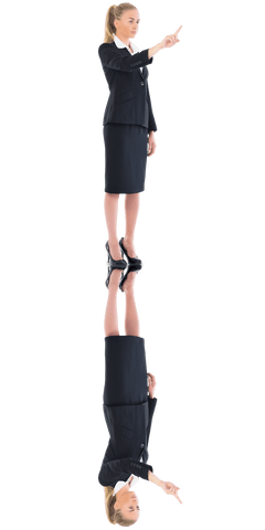 businesswoman pointing for virtual interface with transparent background - Download Free Stock Videos Pikwizard.com