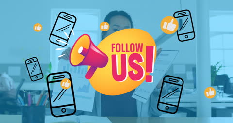 Social Media Call to Action in Office Environment