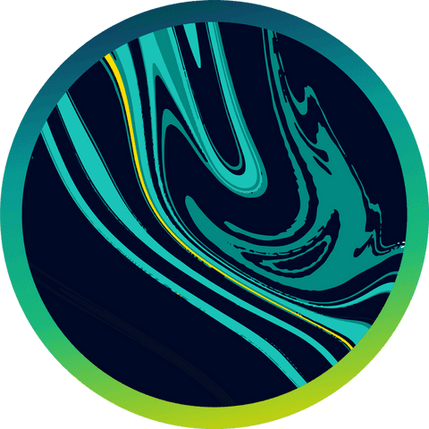 transparent vibrant swirling pattern with gradient ring - Download Free Stock Videos Pikwizard.com
