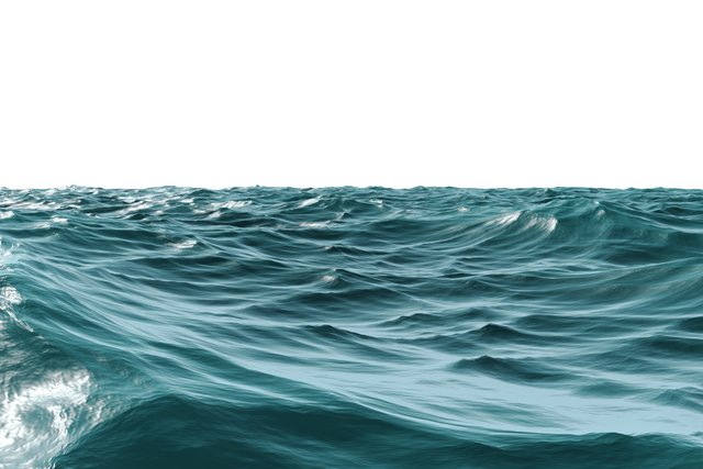 Transparent PNG Illustration of  Ocean Waves with Crisp Details - Download Free Stock Videos Pikwizard.com