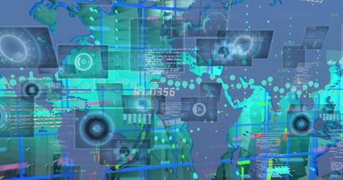 Global Financial Data Visualization and Technology Concept - Download Free Stock Images Pikwizard.com