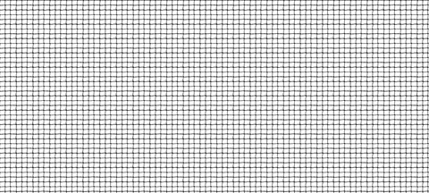 Transparent soccer net and goal post on field