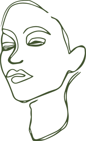 minimalist continuous line art of abstract female face on transparent background - Download Free Stock Videos Pikwizard.com