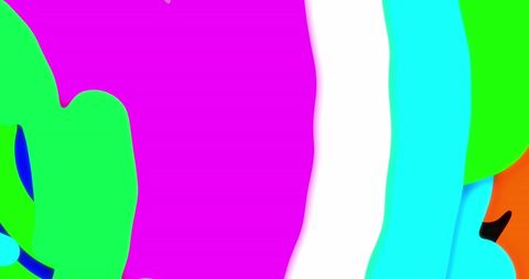 Bright abstract shapes forming vibrant colorful pattern