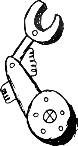 transparent industrial wrench illustration - Download Free Stock Videos Pikwizard.com