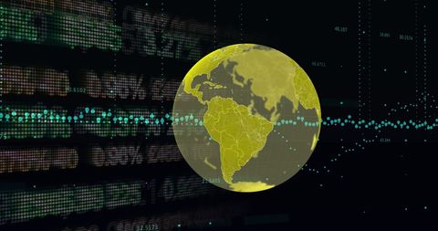 Global Finance and Data Processing Technology - Download Free Stock Images Pikwizard.com
