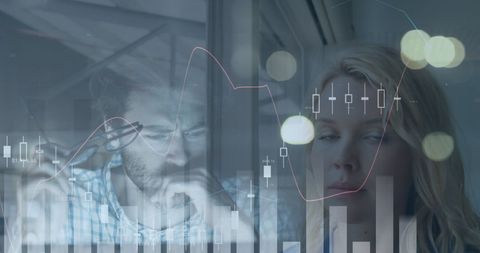 business professional analyzing financial data - Download Free Stock Images Pikwizard.com