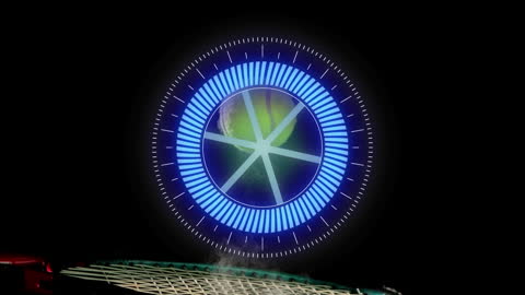 Digital Interface Animation over Tennis Racket Representation