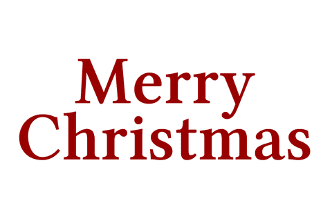 Merry Christmas Text Illustration Transparent Background - Download Free Stock Videos Pikwizard.com