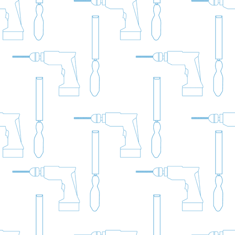 Blue Electric Tool Pattern on Transparent Background - Download Free Stock Videos Pikwizard.com
