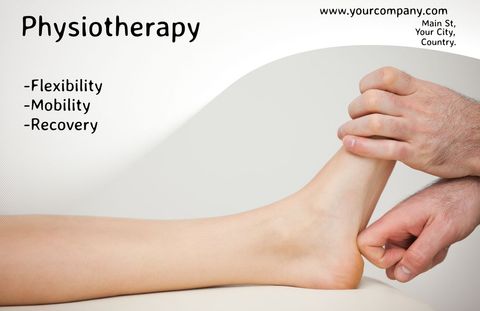 physiotherapy session for ankle rehabilitation and flexibility - Download Free Stock Templates Pikwizard.com