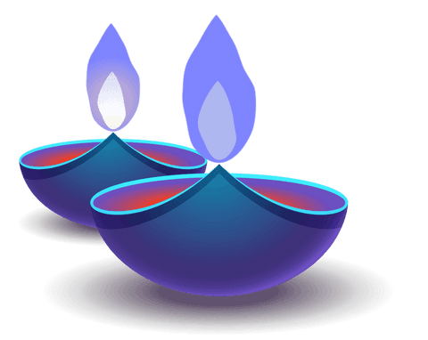 stylish flame lamps casting shadows on transparent background - Download Free Stock Videos Pikwizard.com