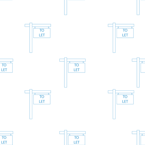 Seamless Blue To Let Signs on Transparent Background Illustration - Download Free Stock Videos Pikwizard.com