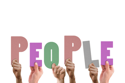 transparent hands holding colorful letters spelling people - Download Free Stock Videos Pikwizard.com