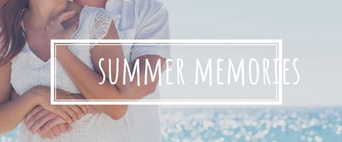Romantic Beach Couple Embracing Summer - Download Free Stock Templates Pikwizard.com
