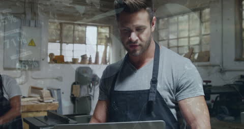 Focused Artisan Workshop with Digital Analytics Overlay