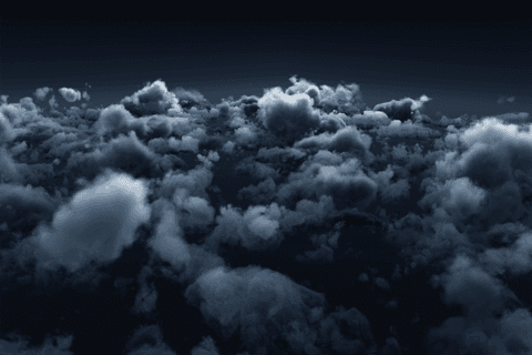 transparent cloudy night sky with atmospheric texture - Download Free Stock Videos Pikwizard.com