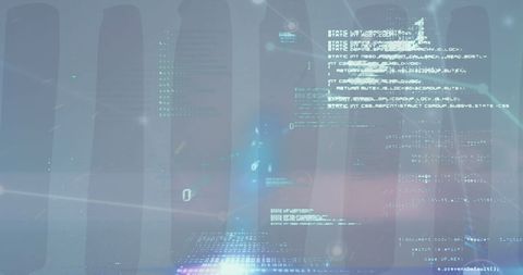 Abstract Digital Networking and Data Processing Concept - Download Free Stock Images Pikwizard.com