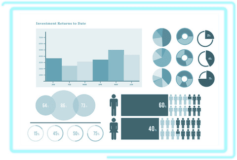 transparent financial data presentation with charts and figures - Download Free Stock Videos Pikwizard.com