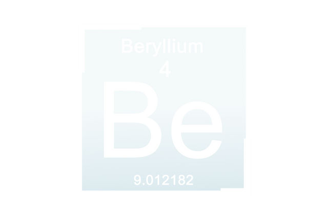 Transparent Beryllium Element Tile Illustration on Isolated Background - Download Free Stock Videos Pikwizard.com