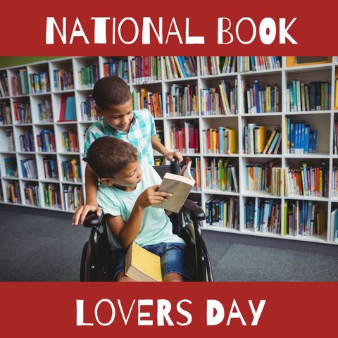 Children Visiting Library Celebrating National Book Lovers Day - Download Free Stock Templates Pikwizard.com