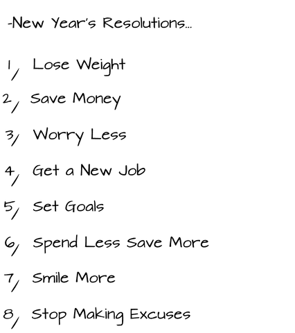 inspirational new year's resolutions on transparent background - Download Free Stock Videos Pikwizard.com